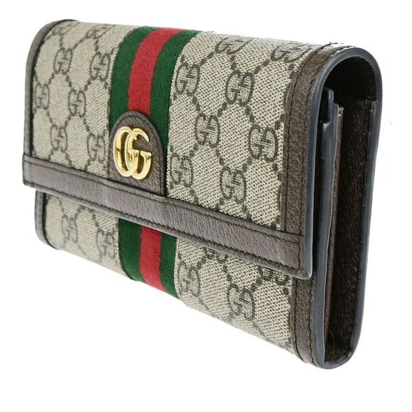 Gucci Ophidia Brown Canvas Wallet  (Pre-Owned) - Picture 3 of 16